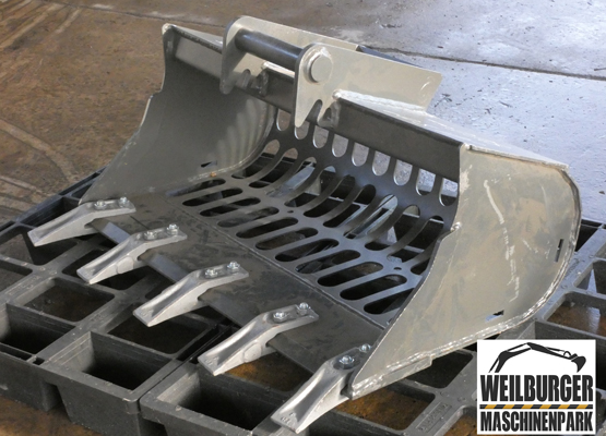 Sieblöffel mieten - 800 mm MS01